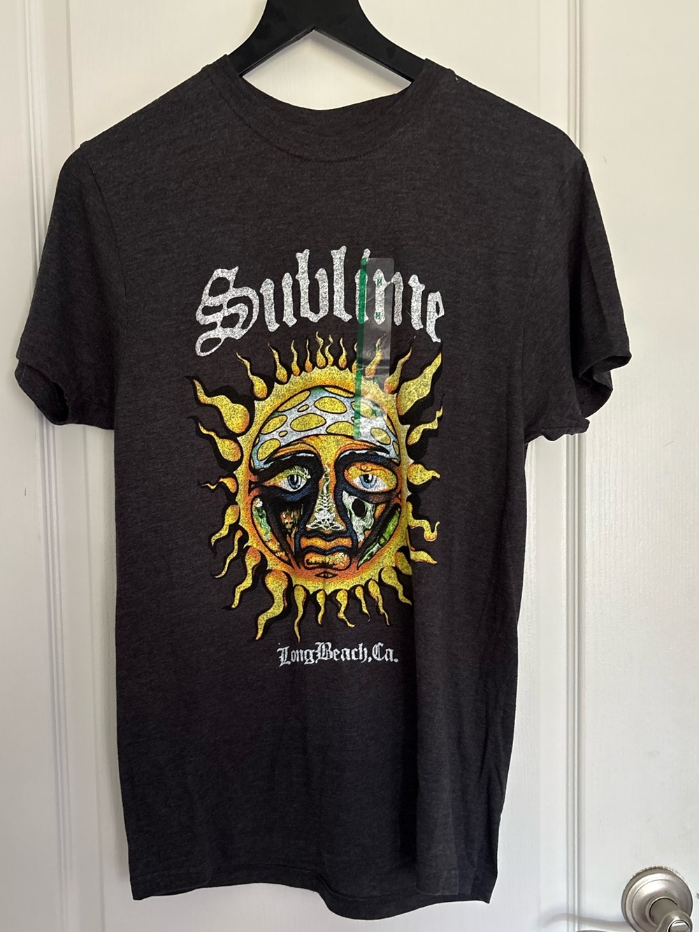 Black Graphic Band Tee